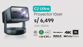 JBL - Proyector láser C2 Ultra Cód. 135096
