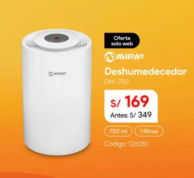 Miray - Deshumedecedor DM-750