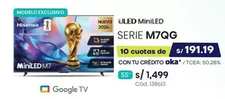 Hisense - ULED MiniLED SERIE M7QG