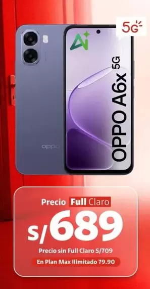 OPPO A6x 5G
