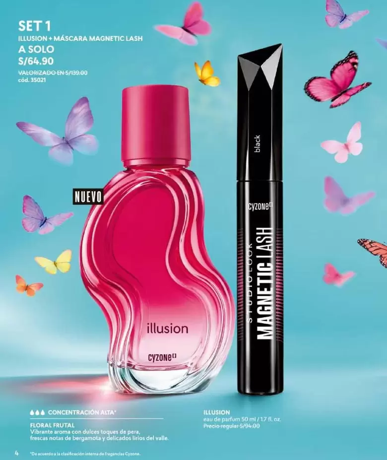 Solo - SET 1 ILLUSION + MASCARA MAGNETIC LASH