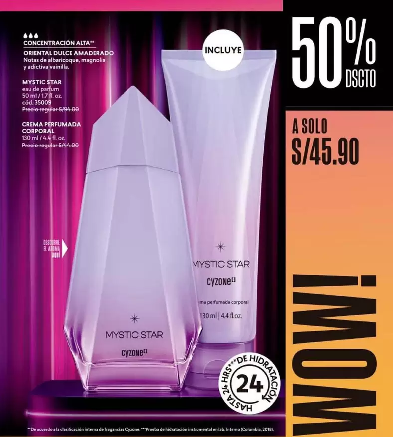 Solo - MYSTIC STAR EAU DE PARFUM + CREMA PERFUMADA CORPORAL