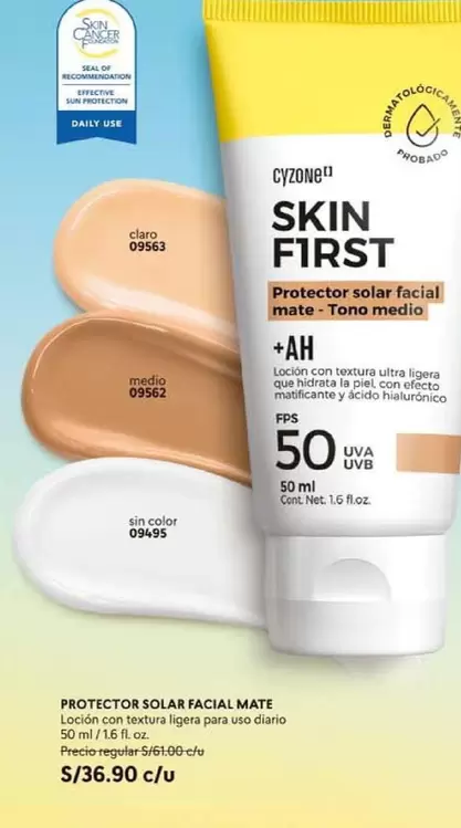 Effective - Protector solar facial mate