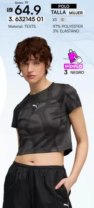Puma - POLO TALLA MUJER