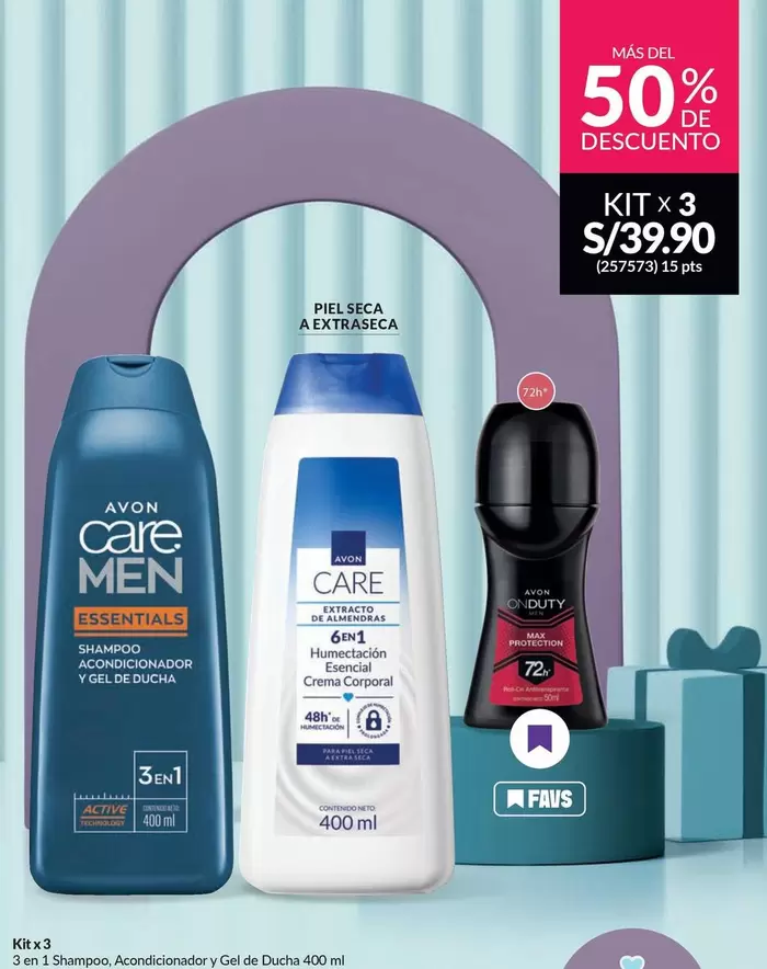 Avon Care - KIT x 3