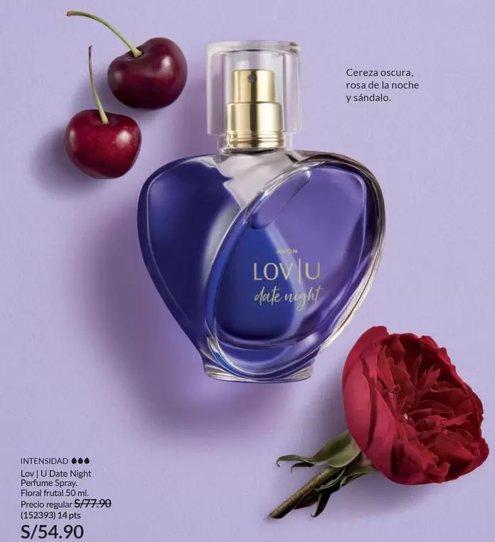 PTS - Lov U Date Night Floral Perfume Spray 50ml