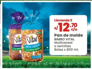 Vital - Pan de molde Multicereal o semillas