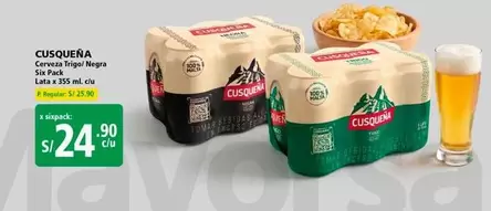 Cusqueña - Cerveza Trigo Negra Six Pack