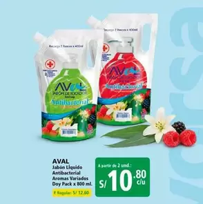 Aval - Jabón Líquido Antibacterial