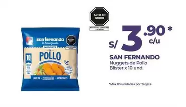 San Fernando - Nuggets de Pollo