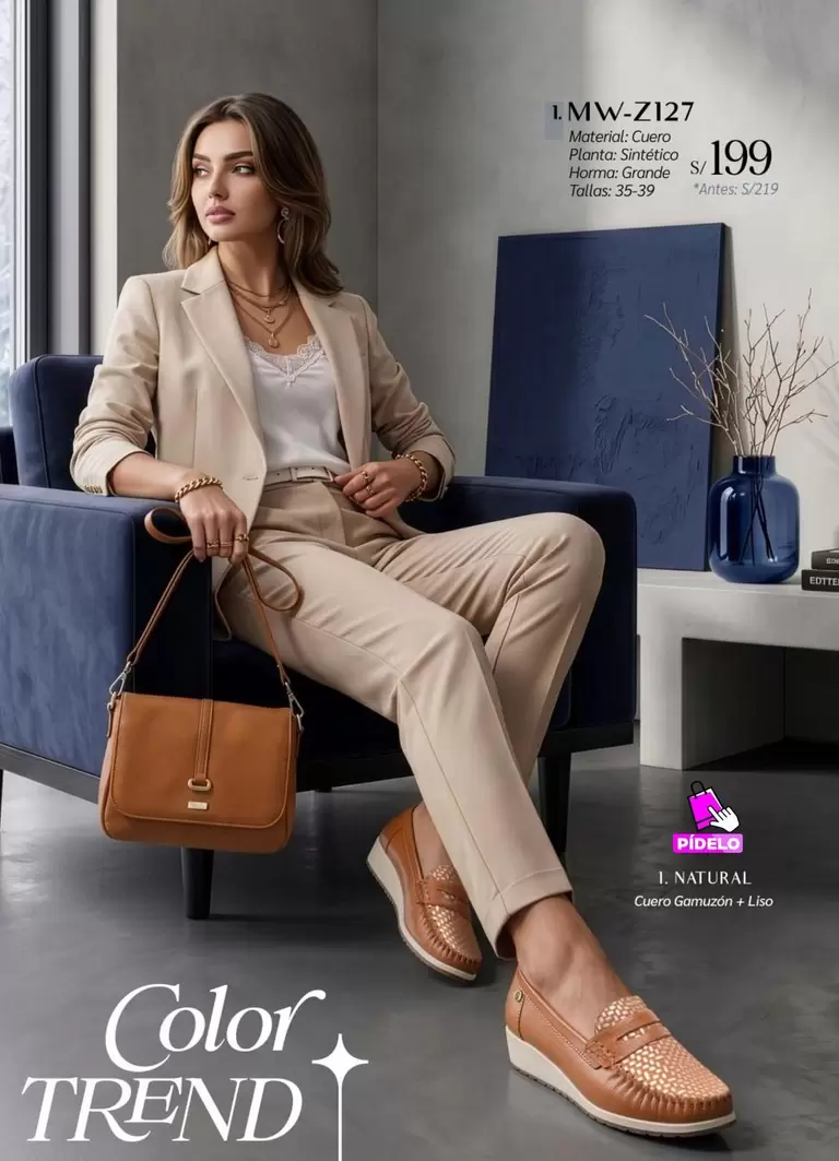 Natural - Zapatos LMW-Z127