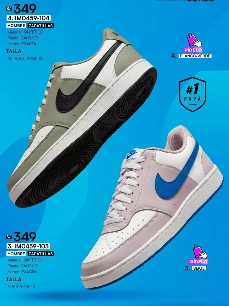 Nike - HOMBRE ZAPATILLAS 4. IM0459-104