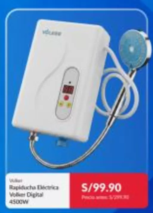Volker - Rapiducha Eléctrica 4500W