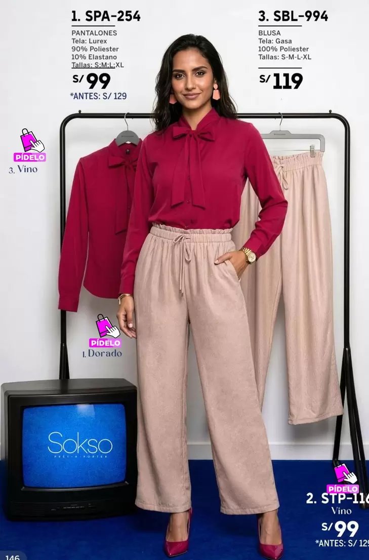Dorado - SPA-254 Pantalones