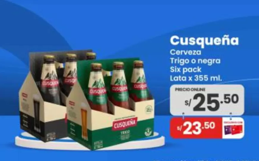 Cusqueña - Cerveza Trigo o negra