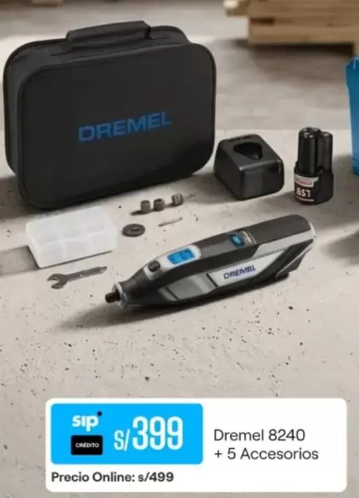 Dremel 8240 + 5 Accesorios