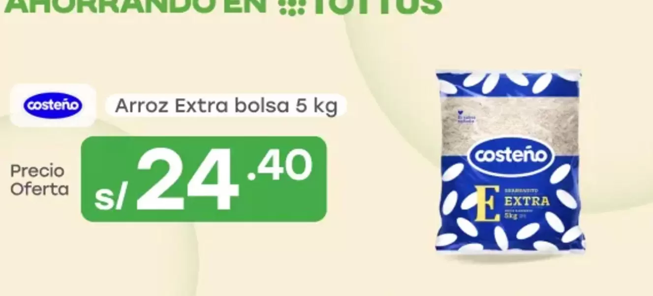 Costeño - Arroz Extra bolsa