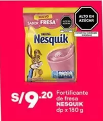 Nesquik - Fortificante de fresa