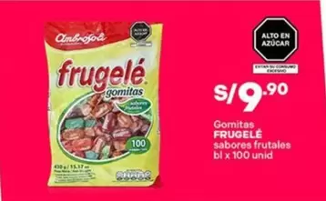 Ambrosoli - Gomitas FRUGELÉ sabores frutales