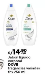 Dove - Jabón líquido corporal