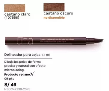 Una - Delineador para cejas 1.1 ml