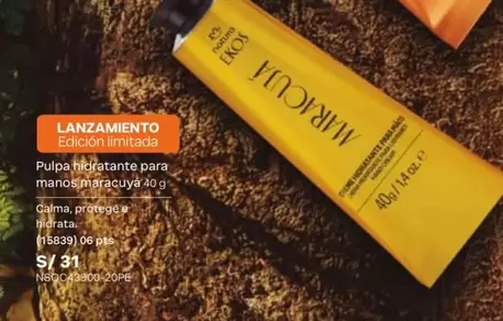 Natura - Pulpa hidratante para manos maracuyá