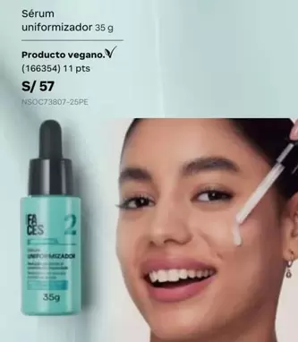 Faces - Sérum uniformizador 35 g (166354) 11 pts
