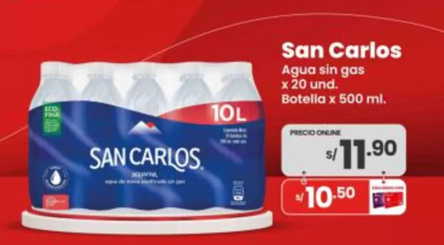 San Carlos - Agua sin gas