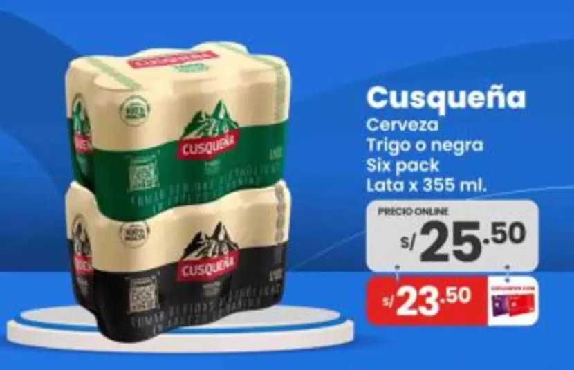Cusqueña - Cerveza Trigo o negra