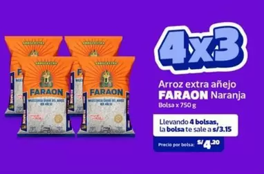 Faraon - Arroz extra añejo