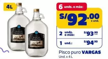 Vargas - Pisco puro
