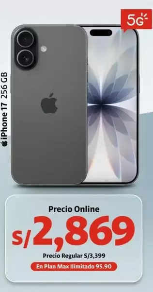 Apple - iPhone 17 256 GB