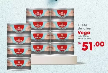 Vega - Filete de atún
