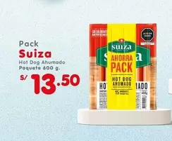 Suiza - Hot Dog Ahumado