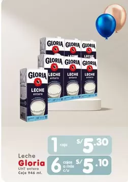 Gloria - Leche Entera UHT