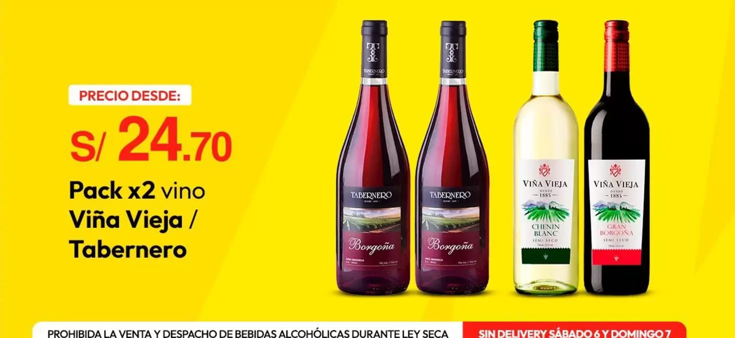 Viña Vieja - Pack x2 vino