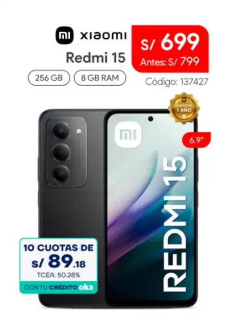 Xiaomi - Redmi 15