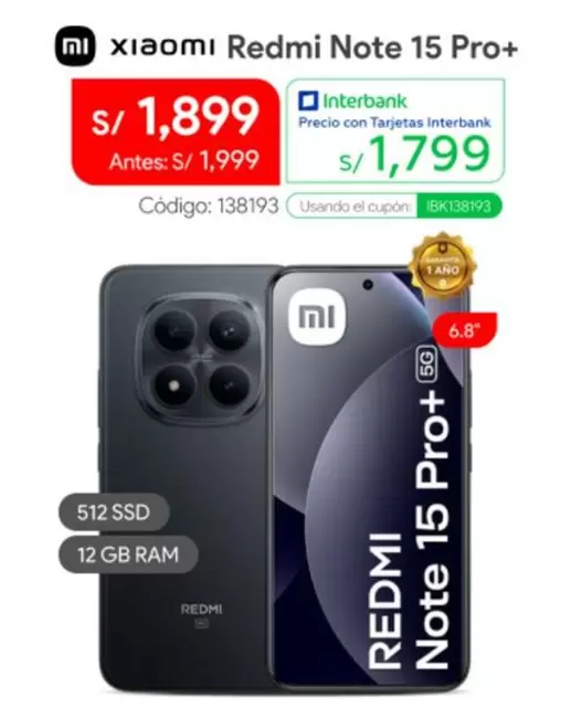Xiaomi - Redmi Note 15 Pro+