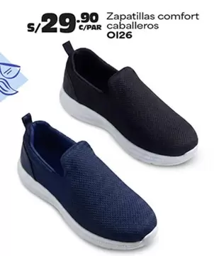 Zapatillas comfort caballeros OI26