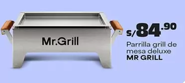 Mr. Grill - Parrilla grill de mesa deluxe