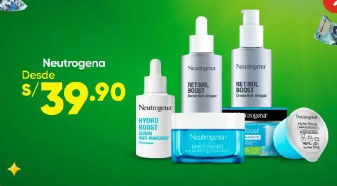 Neutrógena - Retinol Boost, Hydro Boost