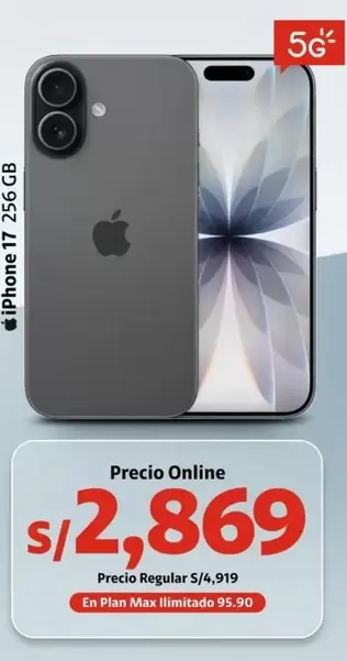 Apple - iPhone 17 256 GB