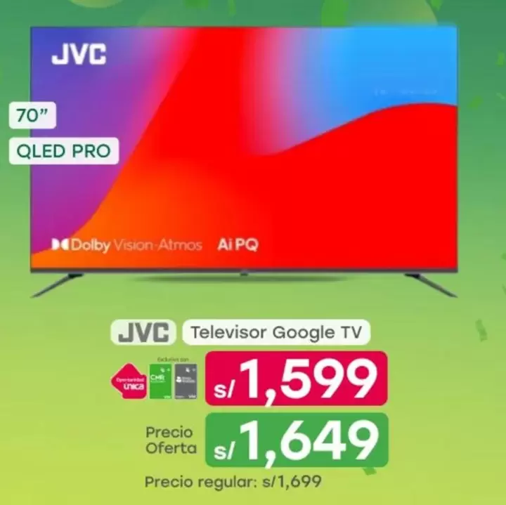 JVC - Televisor Google TV