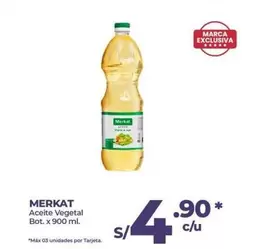 Merkat - Aceite Vegetal