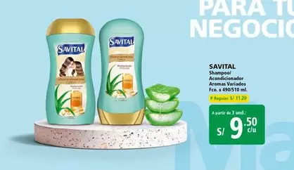 Savital - Shampoo Acondicionador