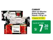 Camay - Jabón con Glicerina Aromas Variados