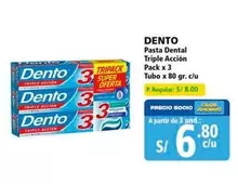 Dento - Pasta Dental Triple Acci
uevo