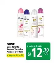 Dove - Desodorante Aerosol