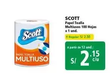 Scott - Papel Toalla Multiusos