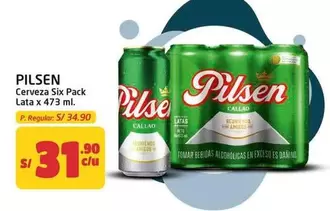 Pilsen - Cerveza Six Pack Lata